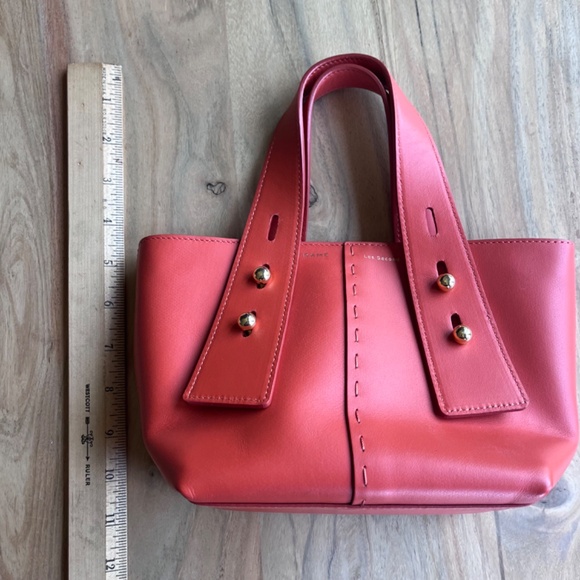 FRAME  les second mini handbag in vibrant orange with gold hardware, crossbody - Picture 13 of 13